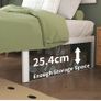3ft Single Bed Frame with Rounded Corner Legs Image 6