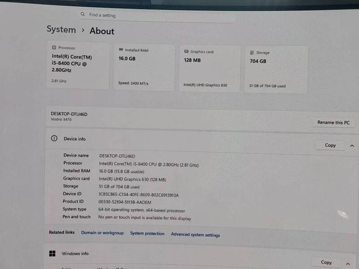 Dell Vostro 3470