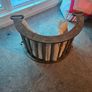 Wooden Arch Rocker Perfect Condition With Cushion Image 2