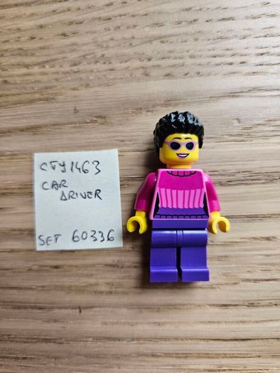 lego cty1463 car driver, set 60336
