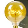 lamp table lamp, love bulb Image 2