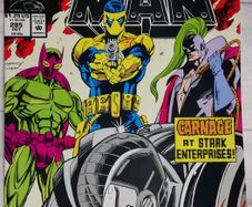 Iron Man #285 Carnage at Stark Enterprises (1992)