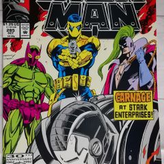 Iron Man #285 Carnage at Stark Enterprises (1992)