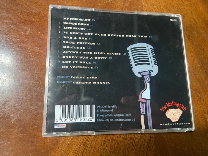 Jerry Fish & The Mudbug Club Be Yourself CD