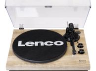 main image for ad Bluetooth Turntable Pine Wood Finish Bluetooth Belt Drive Record Player