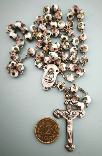 Italian Cloisonne Rosary