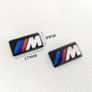 4pcs 16mm 19mm Logo M Emblem Steering Wheel Badge Rim Sticker For BMW E39 E46 E30 E36 E87 E60 E90 F30 F20 X3 X5 X6 Accessories Image 4