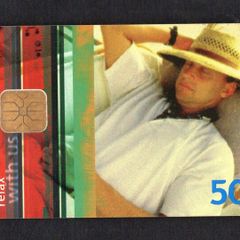 1999 Ireland 50 Unit Relax with us definitive Callcard (ODS3) Call Card Used