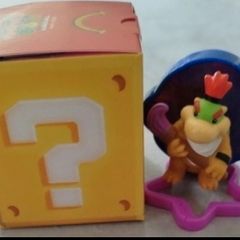 Bowser junior, Super Mario Galaxy McDonald's figure, new with a box.