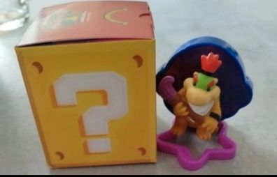 Bowser junior, Super Mario Galaxy McDonald's figure, new with a box.