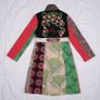 Desigual Multicolor Bohemian Patchwork Geometric Print Longline Statement Coat 8UK/36EU Image 3