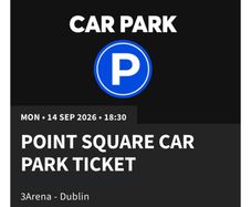 Car park ticket