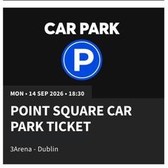 Car park ticket