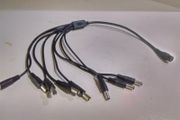 CCTV Camera Power Supply Splitter 1 by 8 way