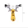 Slingshot High Precision Laser Shooting Hunting Sight and Laser Sight slings shot Specialty Catapult for Outdoor Flat Leather Image 3