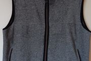 Grey Fleece Zip Gilet