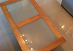 Solid wood table