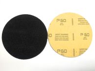 main image for ad 100PC 115mm Velcro Silicone Carbide Disc Pads 60 GRIT FREE BACKER