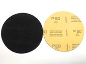 100PC 125mm Velcro Silicone Carbide Disc Pads 60 GRIT + FREE BACKER