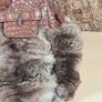 Womens LYDC LONDON handbag faux fur shoulder crossbody Image 4