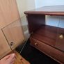 Cabinet on wheels with glass doors Image 2