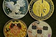 UNITED STATES, military challenge/ commerative coins.
