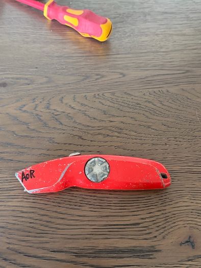 Hultafors Knife / Stanley Knife Yellow / Orange