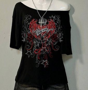 Goth Style Tunic Top size 20 + also other designs available