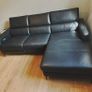 Leather recliner sofa Image 3