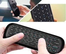 Brand New Smart Fly Air Mouse Dual Side Rechargeble Mini IR Remote Control..