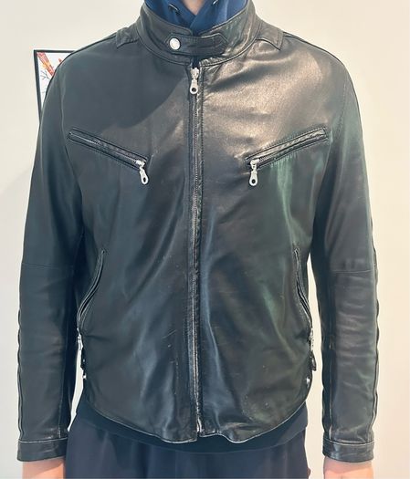 Men's leather jacket Reporter Size L