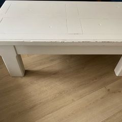 Upcycled solid oak coffee table