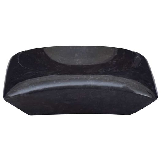 Sink Black 50x35x10 cm Marble