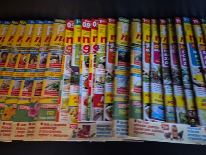 Przepis na Zdrowie 30 Magazines for Healthy Homemade Medication and Food in Polish