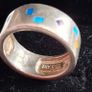 Vintage sterling silver size Q Image 2