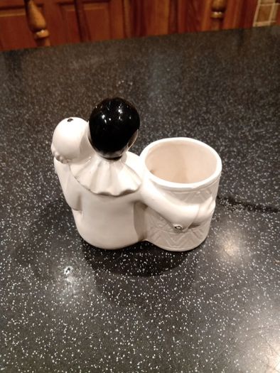 Vintage Pierrot Clown Holder