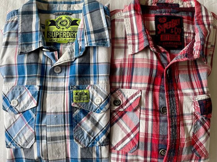 Superdry Lumberjack Shirts x 2