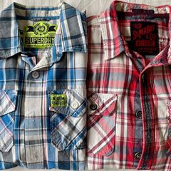 Superdry Lumberjack Shirts x 2