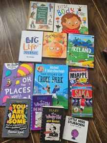 Selection of games books and puzzles