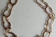 Vintage Horseshoe 9ct Solid Gold Bracelet Length 8" - 5,34g