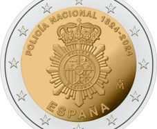 Spain 2 Euro Commemorative Coin 2024 - National Police Corps. Uncirculated.