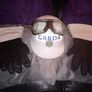 Vintage Corker motorcycle helmet. Image 3