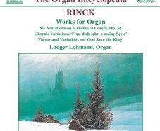 Rinck. Works for Organ. CD. Free Postage!