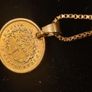 USA 1 Dollar coin1853 pendant & Chain Image 3