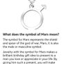Newbridge Silver Symbol Pendant and Box Chain Image 5