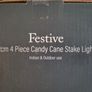 BNWB Festive candy cane stake lights Image 5