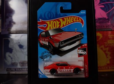 Nissan Skyline 2000 GT-R ! Police ! from HW Rescue Series ! Hot Wheels ! Mattel !
