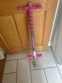 Pink Sport Pogo Stick