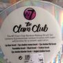 W7 The Clam Club Rainbow Makeup Brush Set.New Image 4