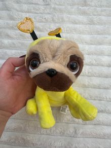 Love Pugsley Puppy Bee Costume Plush approx. 16 cm. Used Please see photos